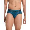 imageJockey Mens Underwear Infinite Cool Microfiber Stretch Brief  3 PackNorthern LightUnderwater WaveBlack