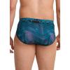 imageJockey Mens Underwear Infinite Cool Microfiber Stretch Brief  3 PackNorthern LightUnderwater WaveBlack