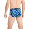 imageJockey Mens Underwear Infinite Cool Microfiber Stretch Brief  3 PackOpaque Geo BluesBluest BlueTrue Navy