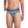 imageJockey Mens Underwear Infinite Cool Microfiber Stretch Brief  3 PackStumbling StencilsTrue NavyFuture Dusk