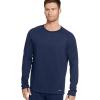 imageJockey Mens Baselayer Grid Fleece Thermal Long Sleeve CrewJust Past Midnight