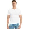imageJockey Mens FormFit Cotton Stretch Crew Neck UndershirtDiamond White