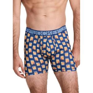 imageJockey Mens Underwear Active Microfiber 5quot Boxer BriefSummer Sips