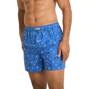 imageJockey Mens Underwear 100 Cotton Woven 5quot BoxerJockey Boy Greys