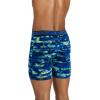 imageJockey Mens Underwear Active Microfiber 9quot Long Leg Boxer Brief  3 PackBluest BlueSmoky Stripe BluesTrue Navy
