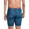 imageJockey Mens Underwear Active Microfiber 9quot Long Leg Boxer Brief  3 PackFuture DuskDark PsychedelicOcean Sky
