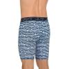 imageJockey Mens Underwear Active Microfiber 9quot Long Leg Boxer Brief  3 PackMagnolia LeavesFlowing WaveAtlantic Blue