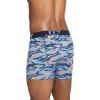 imageJockey Mens Underwear ActiveStretch 4quot Boxer Brief  3 PackFluid CamoInk WellOrange Dream