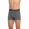 imageJockey Mens Underwear ActiveStretch 4quot Boxer Brief  3 PackPebbleZ StripeExtra Turquoise