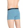 imageJockey Mens Underwear ActiveStretch 4quot Boxer Brief  3 PackTrue NavyBlue StripeTurquoise Gem