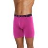imageJockey Mens Underwear ActiveStretch 7quot Long Leg Boxer Brief  3 PackContemporary ShapesFab FuchsiaBlack