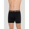 imageJockey Mens Underwear Sport Stability Pouch Microfiber 6quot Boxer BriefBlack