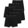 imageJockey Mens Underwear Classic 5quot Boxer Brief  6 PackBlack