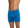 imageJockey Mens Underwear Sport Stability Pouch Microfiber 6quot Boxer BriefAzurite Sea