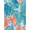imageJockey Mens Underwear Active Microfiber 45quot BoxerArtistic Palm Blues