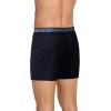 imageJockey Mens Underwear Active Microfiber 45quot BoxerBlack Out