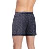 imageJockey Mens Underwear Active Microfiber 45quot BoxerFunky Black and White Out