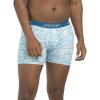 imageJockey Mens Underwear Active Microfiber 5quot Boxer Brief  3 PackBlueRedNavy