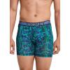 imageJockey Mens Underwear Active Microfiber 5quot Boxer Brief  3 PackFuture DuskDark PsychedelicOcean Sky