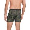 imageJockey Mens Underwear Active Microfiber 5quot Boxer Brief  3 PackObsidian GreyJagged Green OmbreDeep Sangria