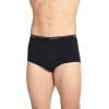 imageJockey Mens Underwear Classic Full Rise Brief  3 PackBlack