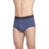 imageJockey Mens Underwear Classic Full Rise Brief  3 PackBlack StripeRed AppleBlue Stripe