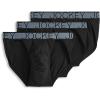 imageJockey Mens Microfiber Stretch String Bikini  3 PackBlack