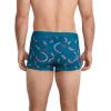 imageJockey Mens Chafe Proof Pouch Cotton Stretch 3quot Trunk  3 PackFuture DuskSpliced CirclesOcean Sky