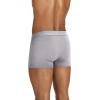 imageJockey Mens Chafe Proof Pouch Cotton Stretch 3quot Trunk  3 PackJust Past MidnightMid GreyBlack