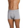 imageJockey Mens Chafe Proof Pouch Cotton Stretch 3quot Trunk  3 PackJust Past MidnightMid GreyBlack