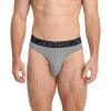 imageJockey Mens Microfiber Stretch ThongTrue NavyQuartz GreyTrue Navy