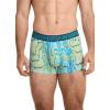 imageJockey Mens Underwear Active Microfiber 25quot Trunk  3 PackNorthern LightPsychedelicTrue Navy