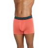 imageJockey Mens Underwear Active Microfiber 25quot Trunk  3 PackTropical CoralJagged Bayou OmbreBlack