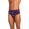 imageJockey Mens Underwear Active Microfiber Brief  3 PackGrey DoveSmoky StripeBlack