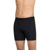 imageJockey Mens Underwear Active Ultra Soft Modal 6quot Boxer Brief  3 PackBlack