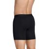 imageJockey Mens Underwear Active Ultra Soft Modal 6quot Boxer Brief  3 PackBlack