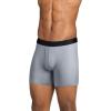 imageJockey Mens Underwear Active Ultra Soft Modal 6quot Boxer Brief  3 PackBlackLantern GreyMid Grey