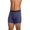 imageJockey Mens Underwear Active Ultra Soft Modal 6quot Boxer Brief  3 PackNavy  Red GeoTrue BlueBest Red