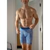 imageJockey Mens Underwear Active Ultra Soft Modal 9quot Long Leg Boxer Brief  3 PackMarina Analog DotsShowerTrue Navy