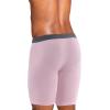 imageJockey Mens Underwear Active Ultra Soft Modal 9quot Long Leg Boxer Brief  3 PackSmokey PurpleBattleship GreyDeep Lagoon