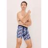 imageJockey Mens Underwear Big Man Chafe Proof Pouch Cotton Stretch 6quot Boxer Brief  2 PackGrey Starlight GeoJust Past Midnight