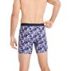 imageJockey Mens Underwear Big Man Chafe Proof Pouch Cotton Stretch 6quot Boxer Brief  2 PackGrey Starlight GeoJust Past Midnight