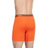 imageJockey Mens Underwear Big Man Chafe Proof Pouch Microfiber 6quot Boxer Brief  2 PackIron GreyRising Sun