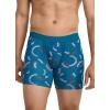 imageJockey Mens Underwear Chafe Proof Pouch Cotton Stretch 6quot Boxer Brief  3 PackFuture DuskSpliced CirclesOcean Sky