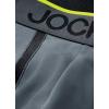 imageJockey Mens Underwear Chafe Proof Pouch Microfiber 6quot Boxer Brief  3 PackAquaGreyBlue