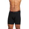 imageJockey Mens Underwear Chafe Proof Pouch Microfiber 6quot Boxer Brief  3 PackBlack