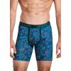 imageJockey Mens Underwear Chafe Proof Pouch Microfiber 6quot Boxer Brief  3 PackFuture DuskEdgelandsOcean Sky