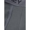imageJockey Mens Underwear Chafe Proof Pouch Ultra Soft Modal 85quot Long Leg Boxer BriefBattleship Grey