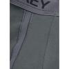 imageJockey Mens Underwear Chafe Proof Pouch Ultra Soft Modal 85quot Long Leg Boxer BriefBattleship Grey