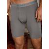 imageJockey Mens Underwear Chafe Proof Pouch Ultra Soft Modal 85quot Long Leg Boxer BriefVulcan